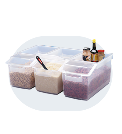 Bulk Food Storage Containers and Ingredient Bins