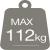 Máximo 112Kg