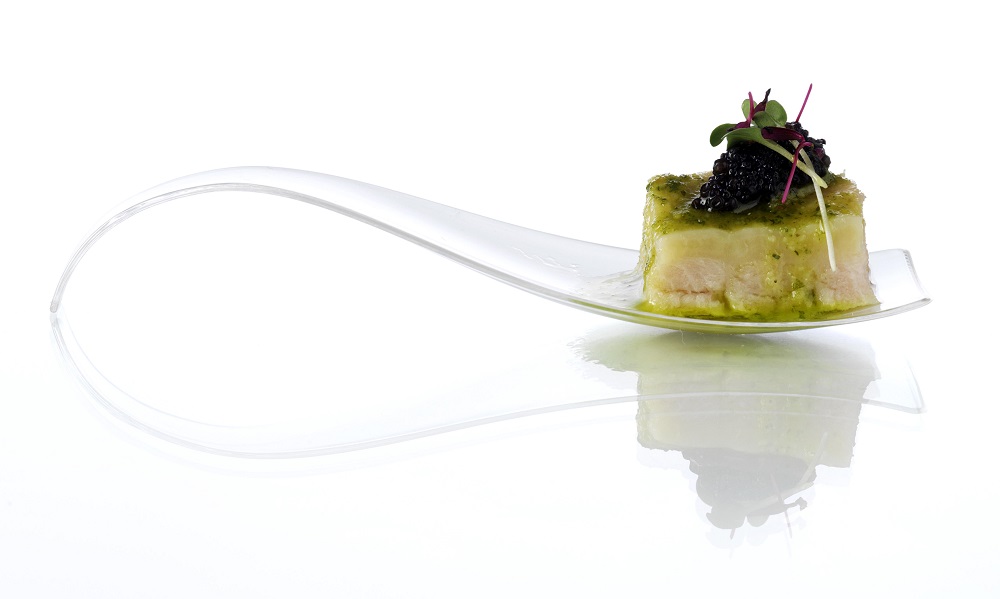 cuchara degustación catering araven