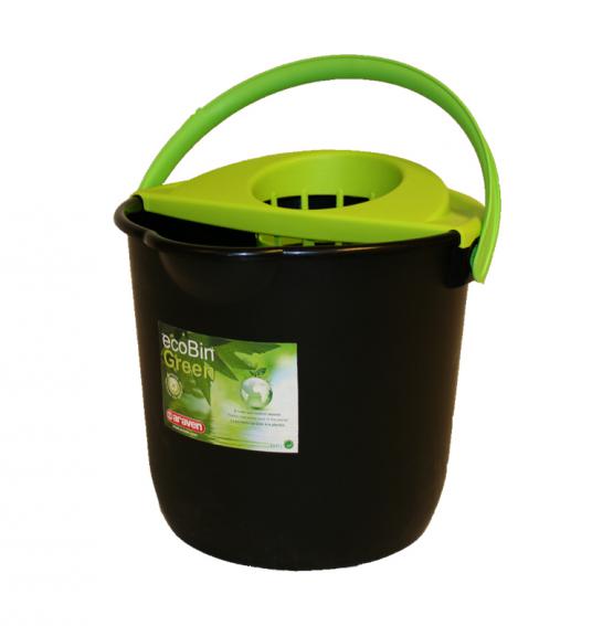 Green Line 15 L. - 15.8 qt rectangular mop bucket - Araven